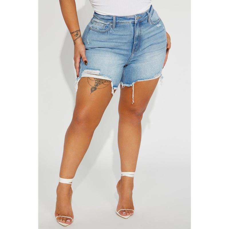 The Hallie Denim Shorts