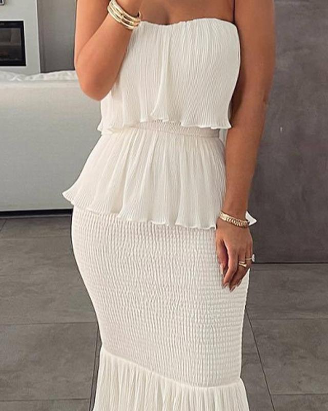 The Amara Ruffle Dress
