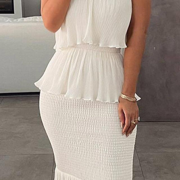 The Amara Ruffle Dress