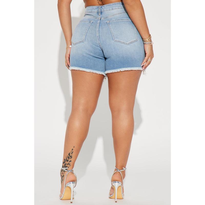The Hallie Denim Shorts