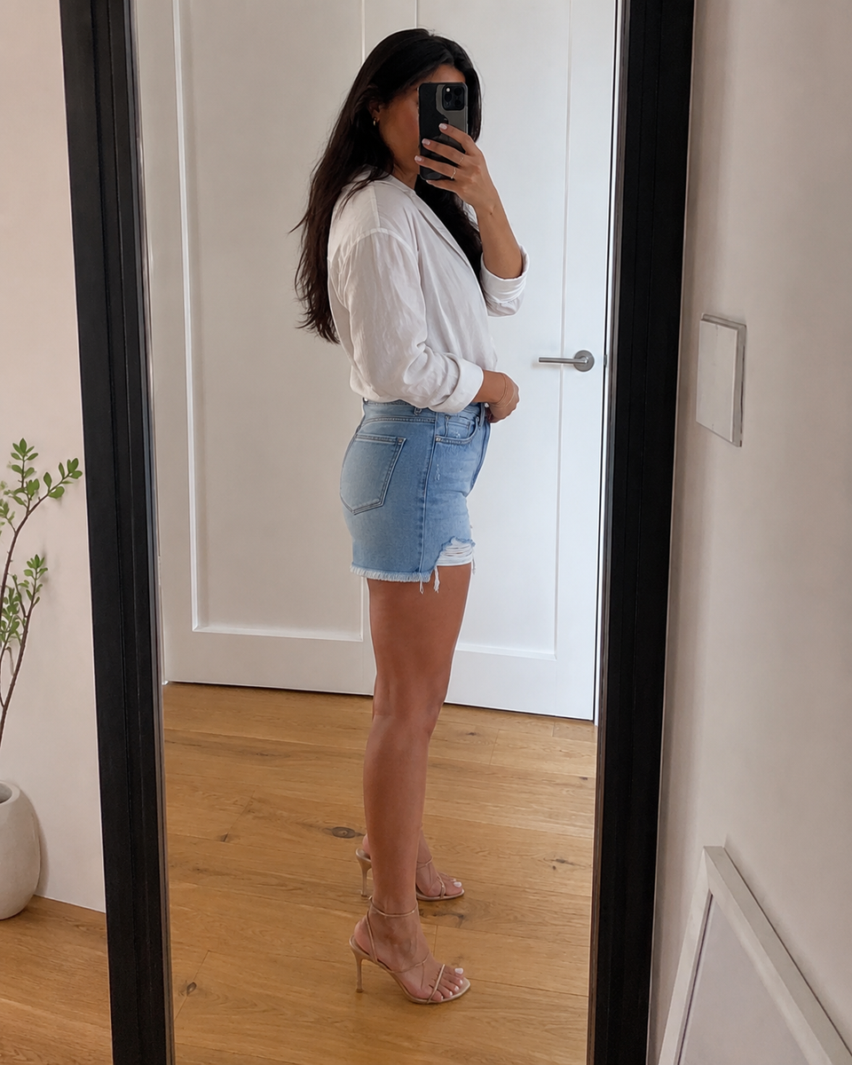 The Hallie Denim Shorts