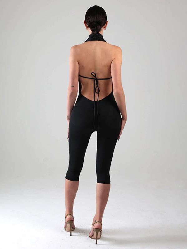 The Élia Backless Jumpsuit