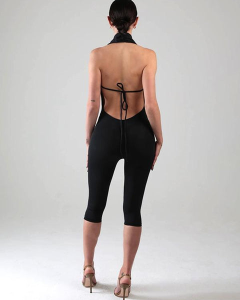 The Élia Backless Jumpsuit