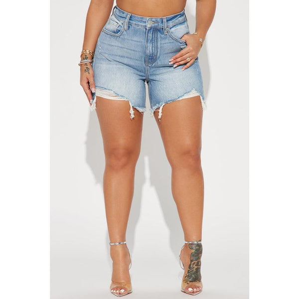 The Hallie Denim Shorts