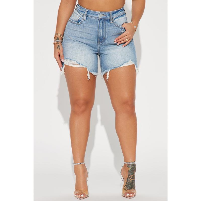 The Hallie Denim Shorts