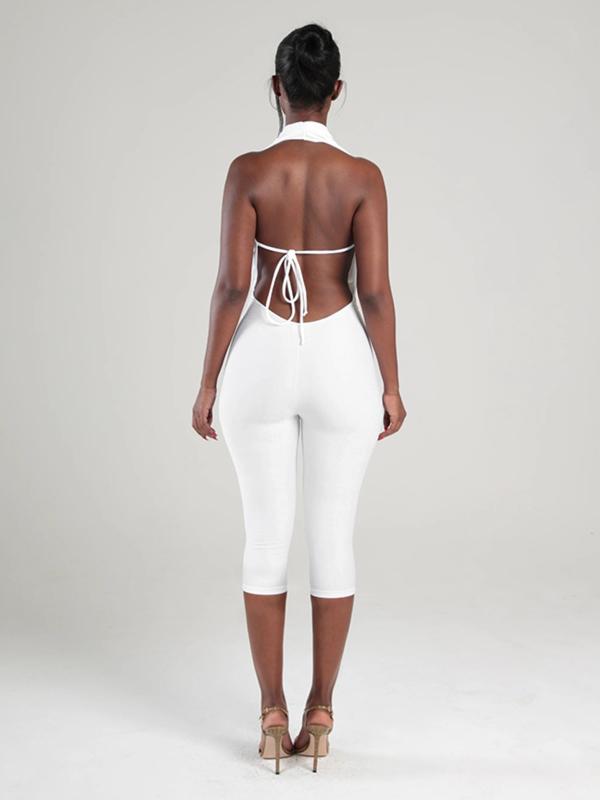 The Élia Backless Jumpsuit