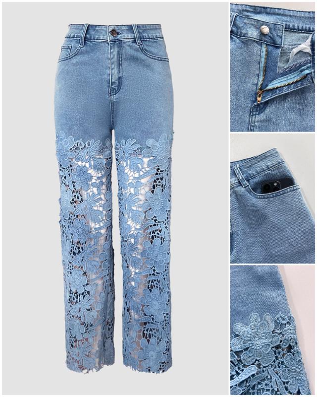 Die Amara-Spitzenjeans