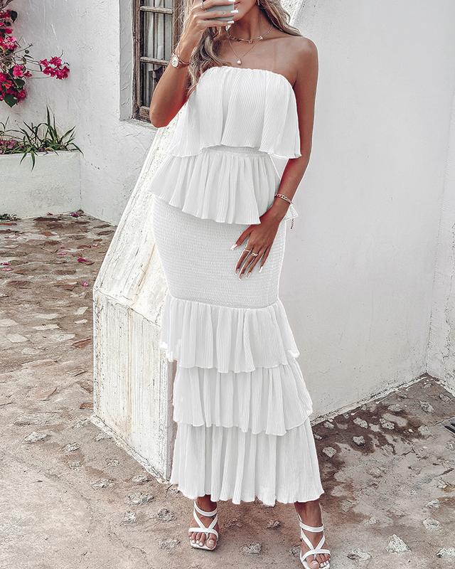 The Amara Ruffle Dress