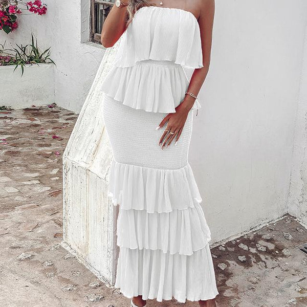 The Amara Ruffle Dress