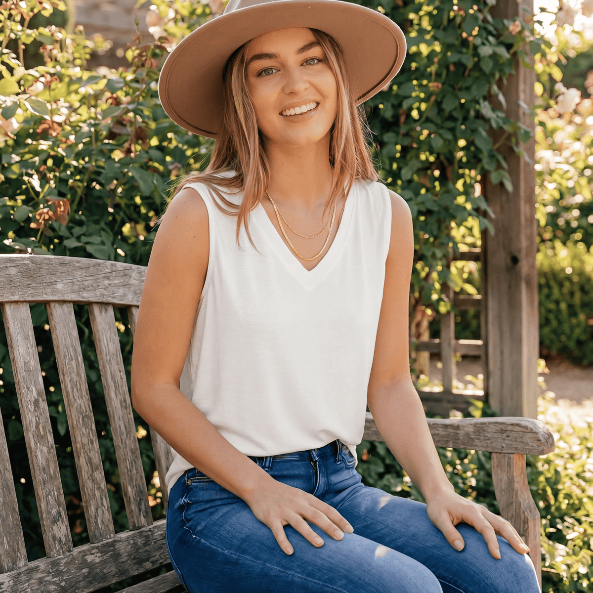 The Elara V-Neck Tank