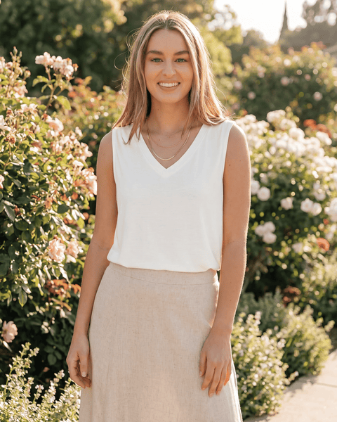 The Elara V-Neck Tank