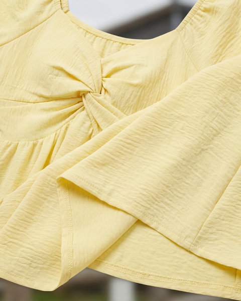 The Celeste Flutter Mini Dress
