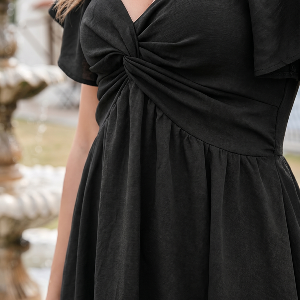 The Celeste Flutter Mini Dress