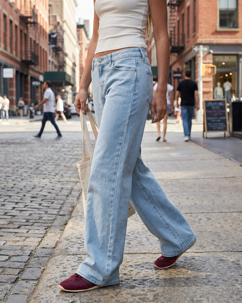 The Casey Low-Rise Baggy Jeans
