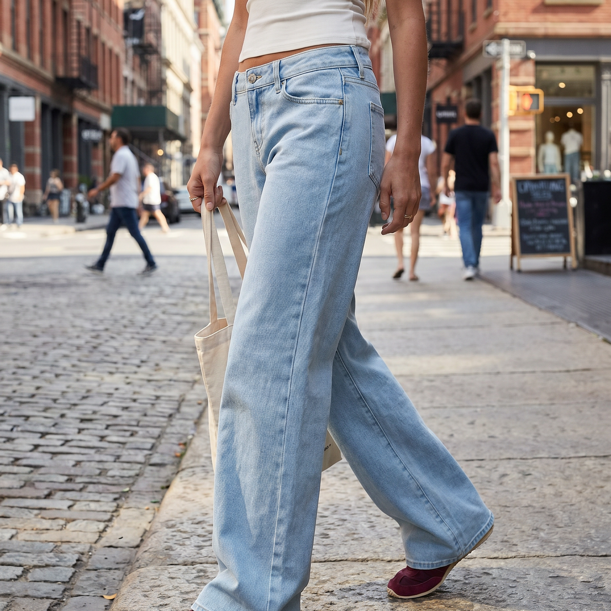 The Casey Low-Rise Baggy Jeans