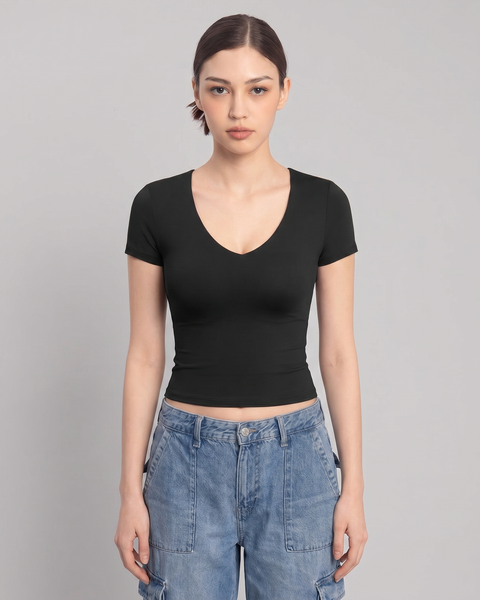 The Liora V-Neck Tee